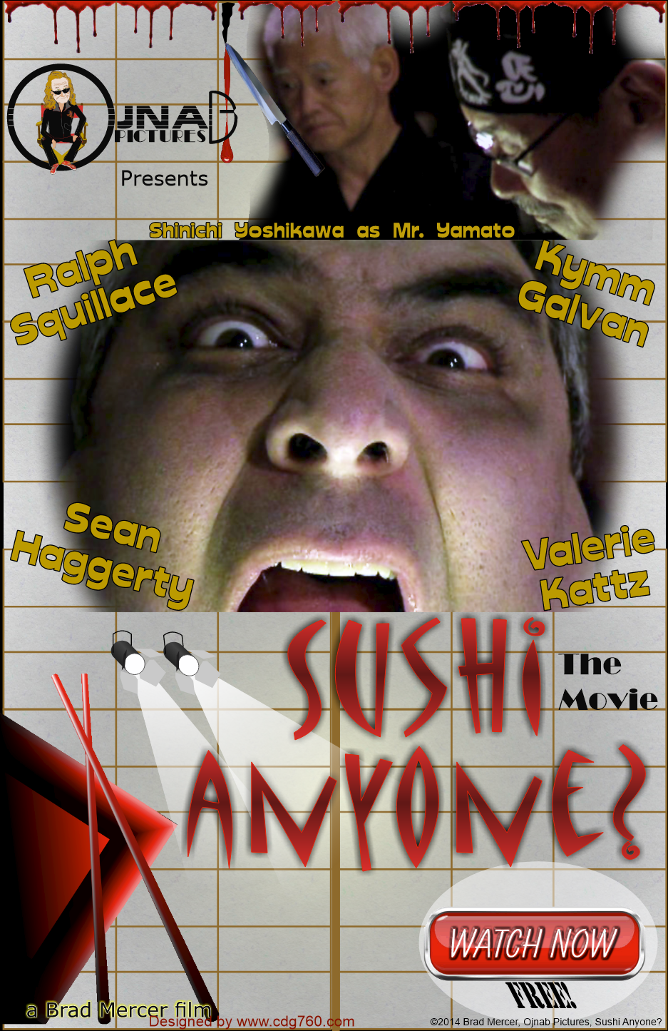 Sushi Anyone? POSTER link to full movie on YouTube